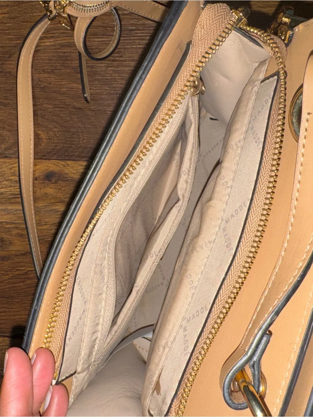 Steve Madden Tan Crossbody Bag